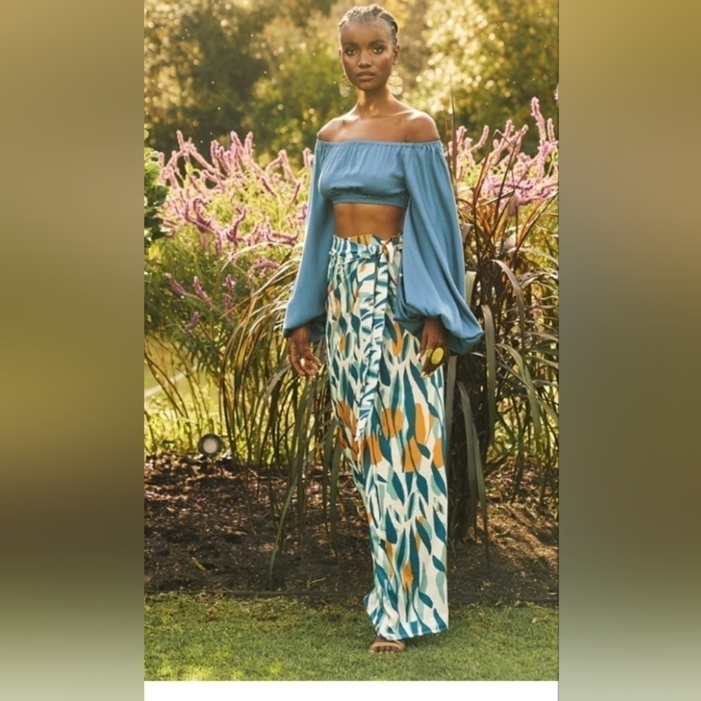 Diarrablu wrap skirt
